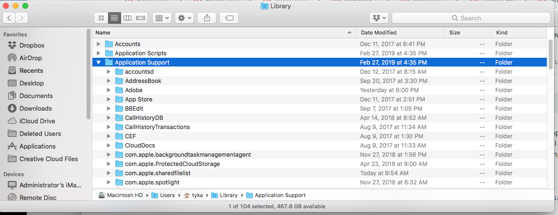 where is quicken for mac files stored